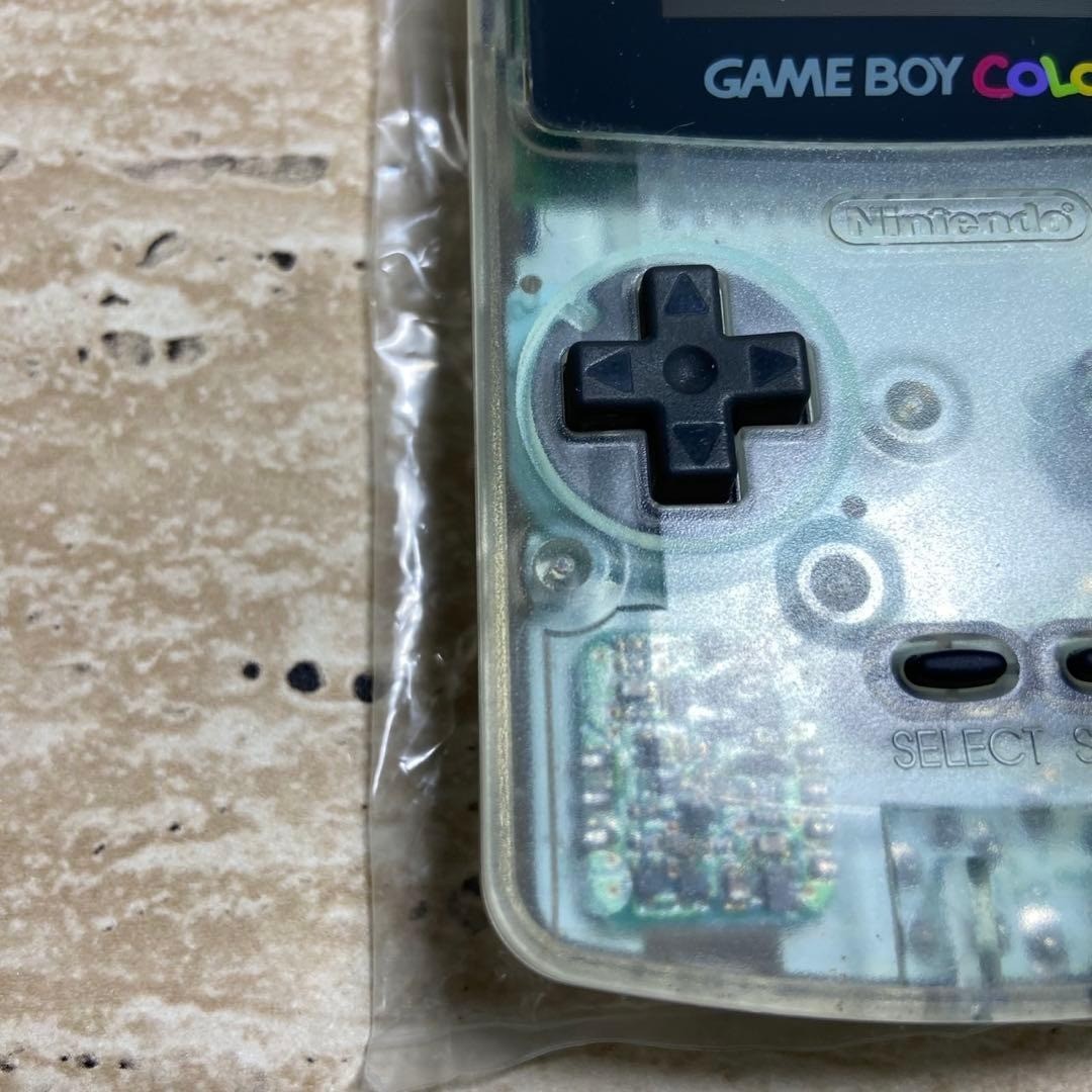 Nintendo Game Boy Color Clear Complete in Box Near Mint Tested 7239