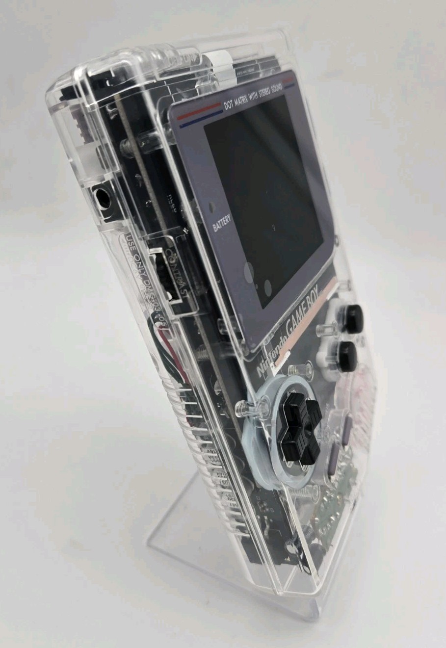 Restored Nintendo DMG GameBoy – New Shell – Laminated IPS Screen – New PCB Board
