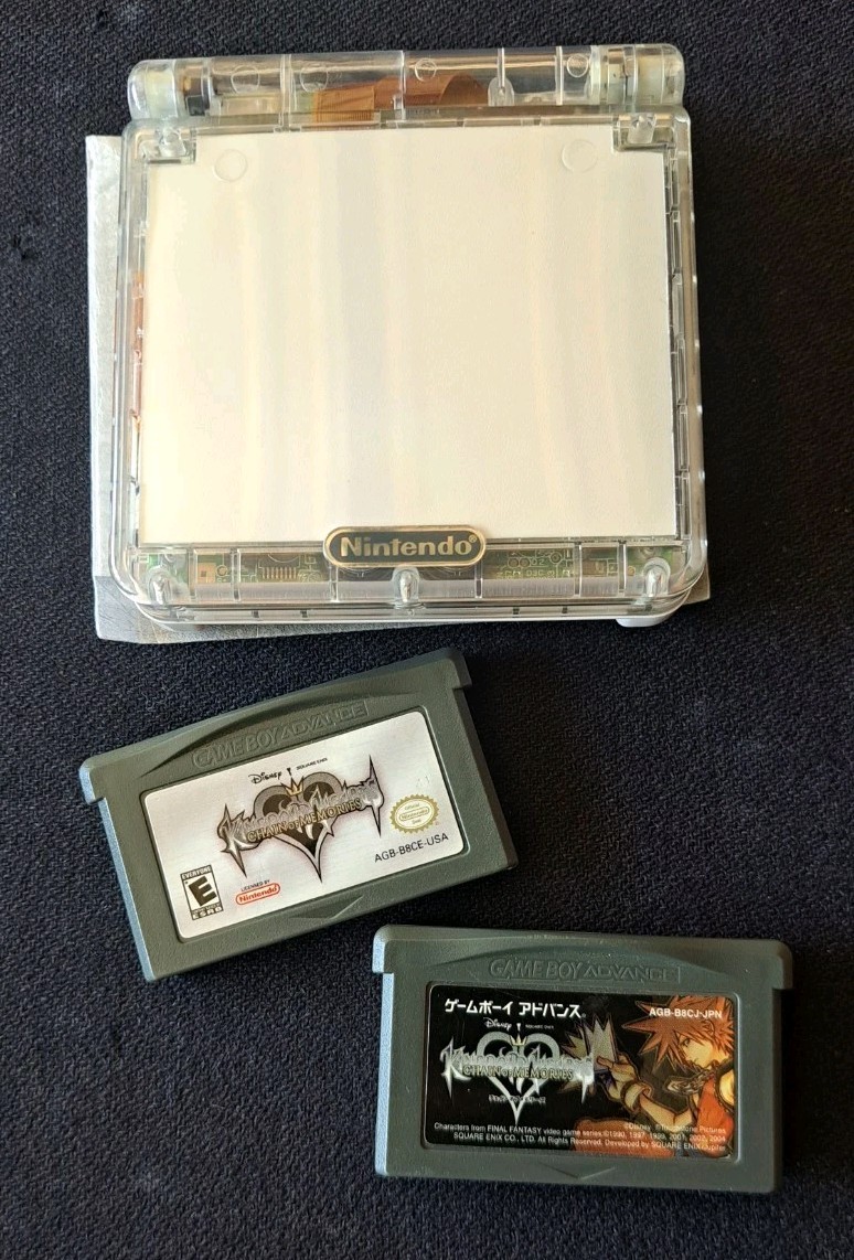 Gameboy Advance SP AGS 001 IPS screen, Type C Rechargeable, AMP