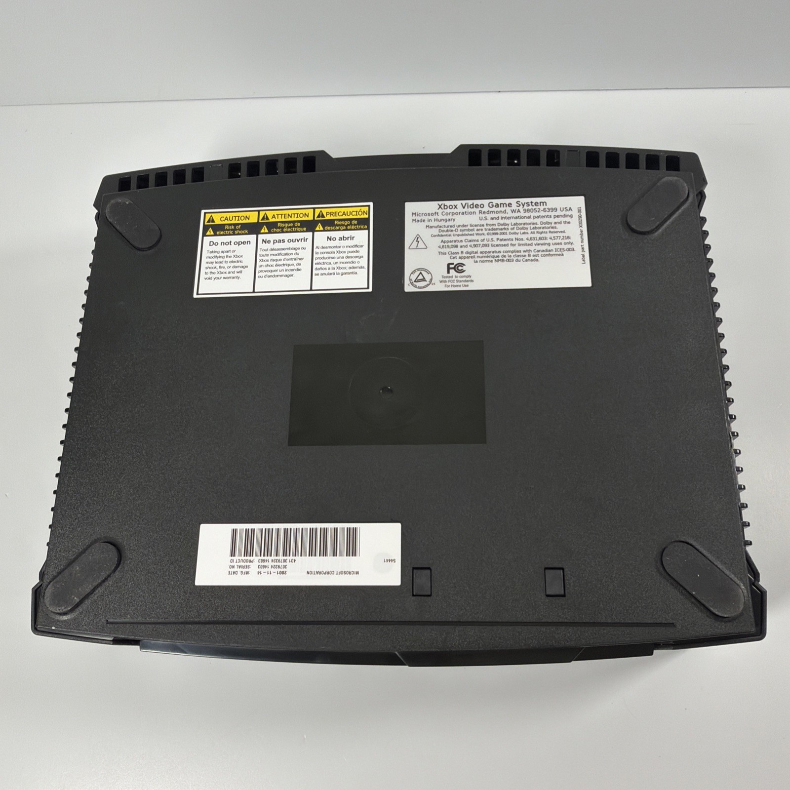 Microsoft Original Xbox Black – Console Only