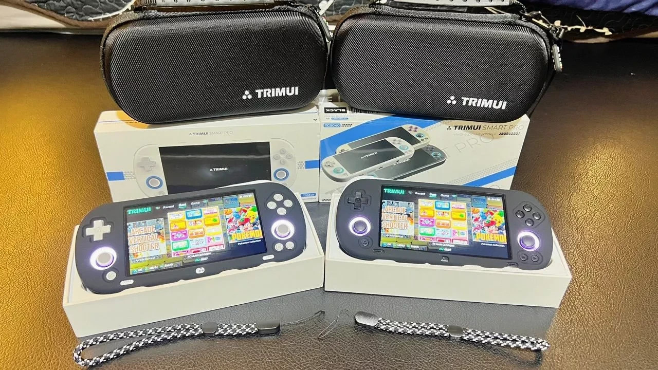 TRIMUI SMART PRO Open Source Linux Handheld Gaming Console free 1000 games