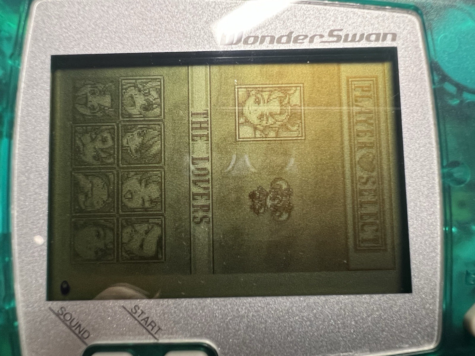 Bandai WonderSwan Clear Green Handheld Working US Seller