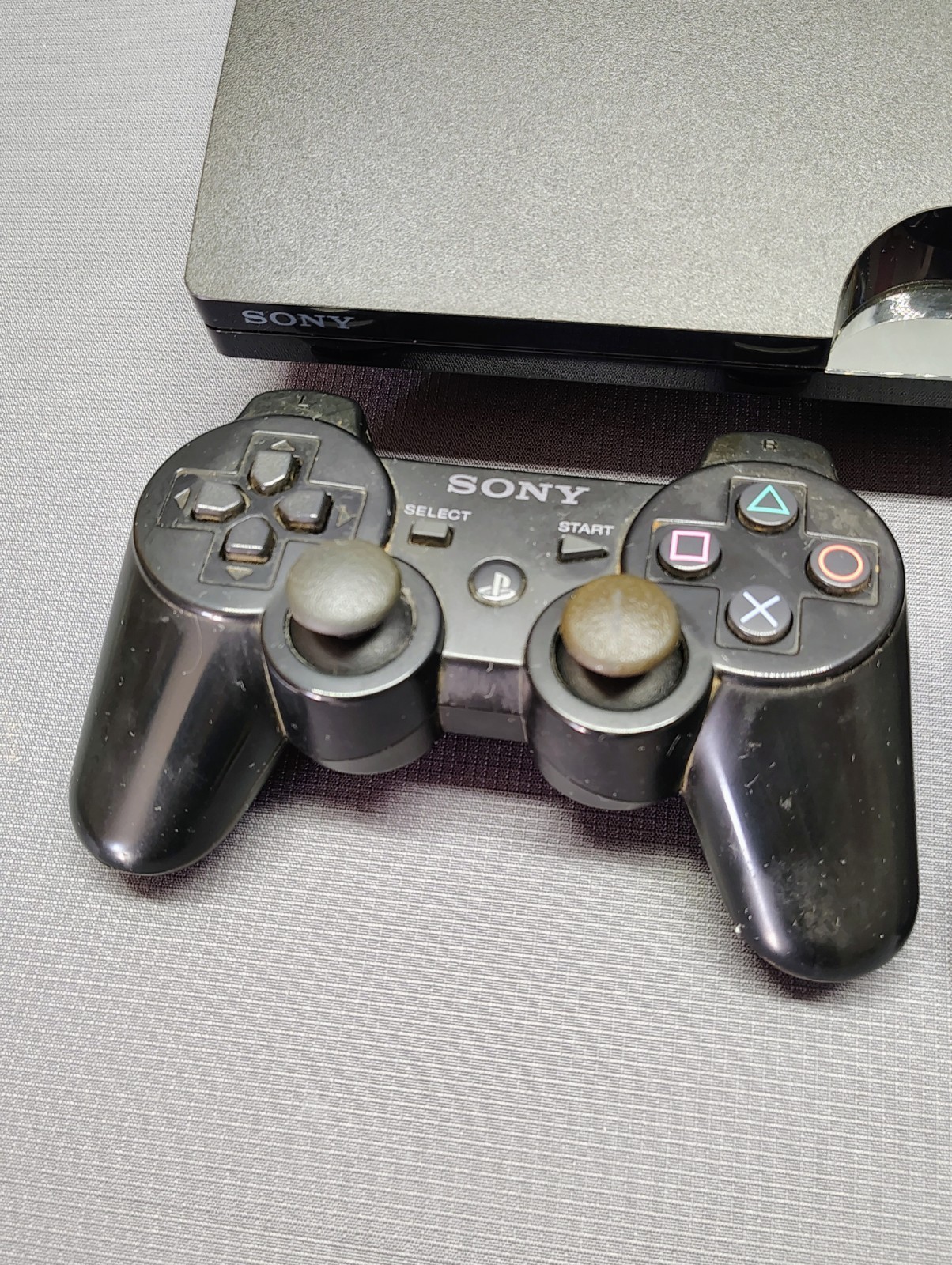 Sony PlayStation 3 PS3 Slim 160GB Console w/ Cords & Controllers Tested & Works