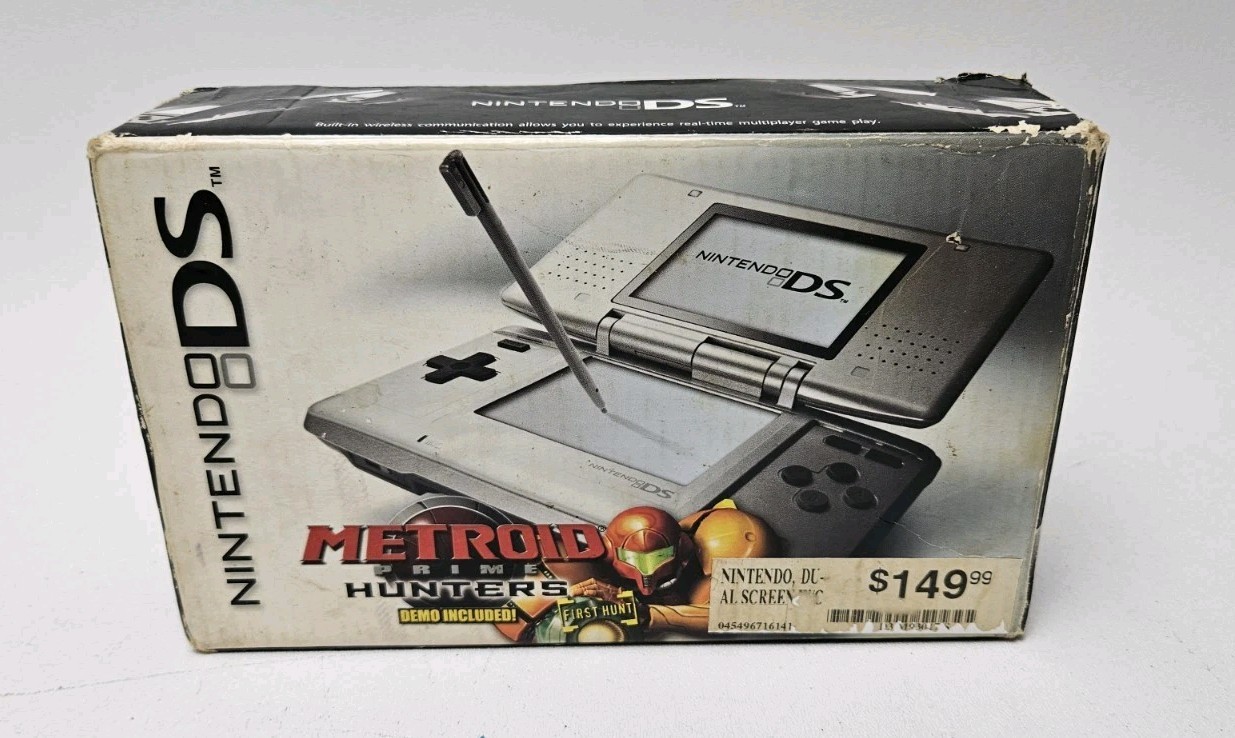 Nintendo DS Console – Metroid Prime Hunters First Hunt Edition In Box