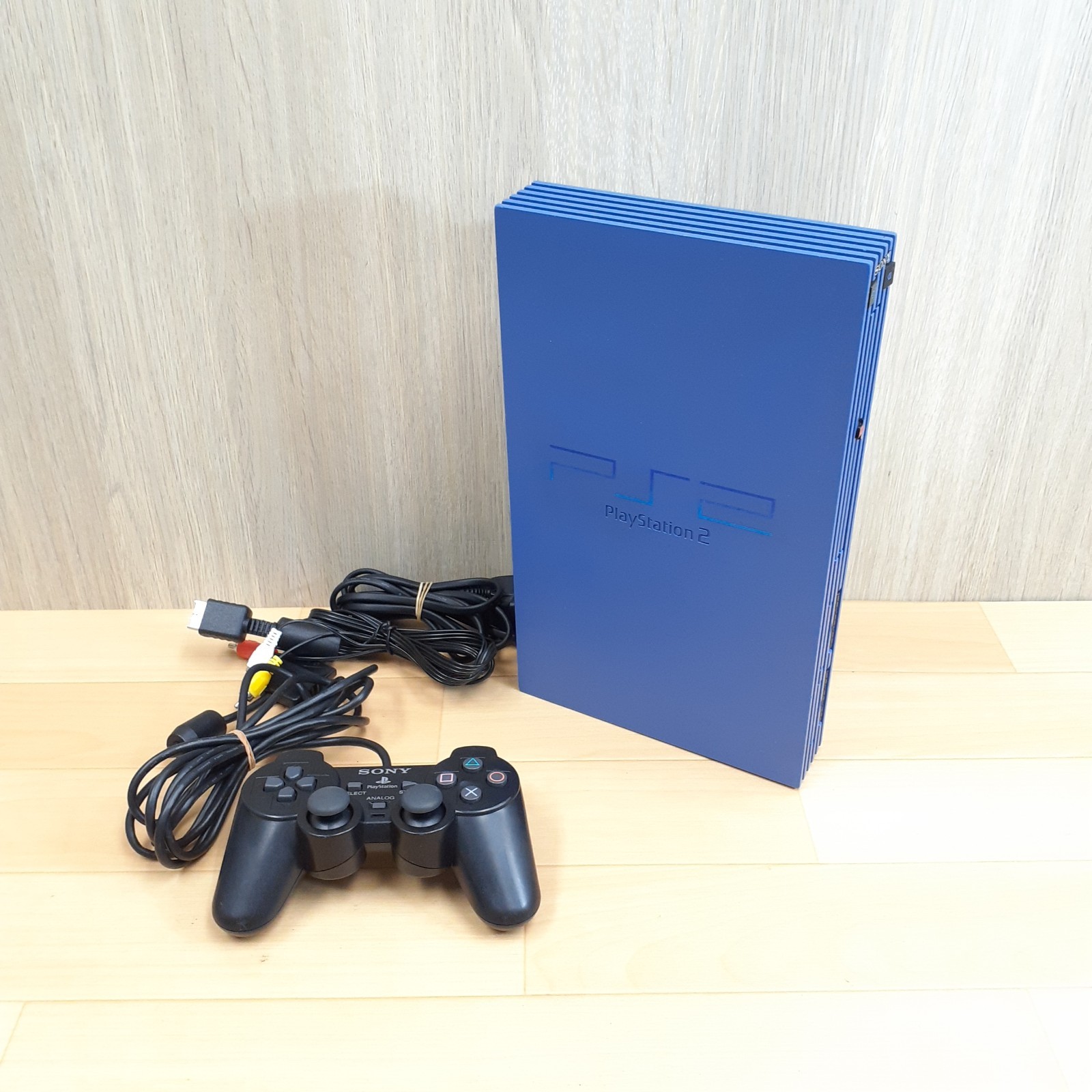 Playstation2 PS2 Console Toys Blue SCPH-39000TB Bundle with 1 Controller Japan