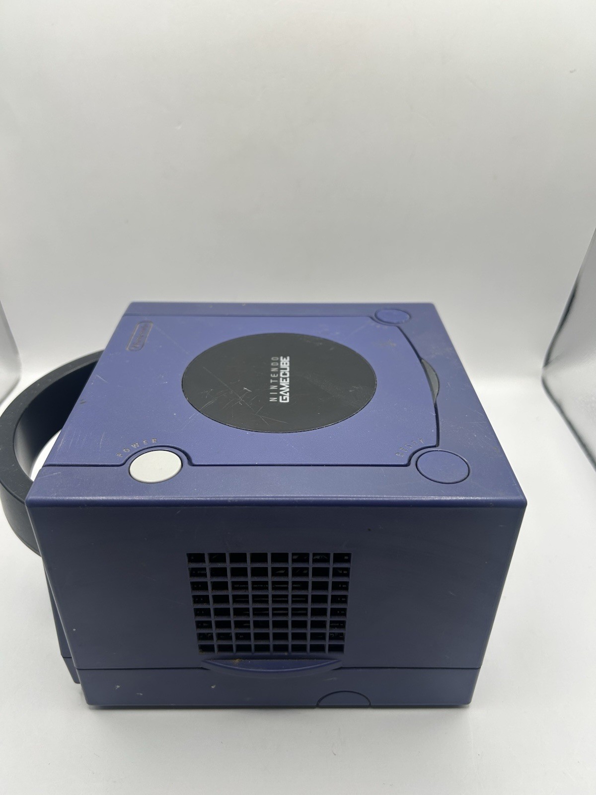 Nintendo GameCube Indigo Purple Console DOL 001 Controllers Bundle *READ