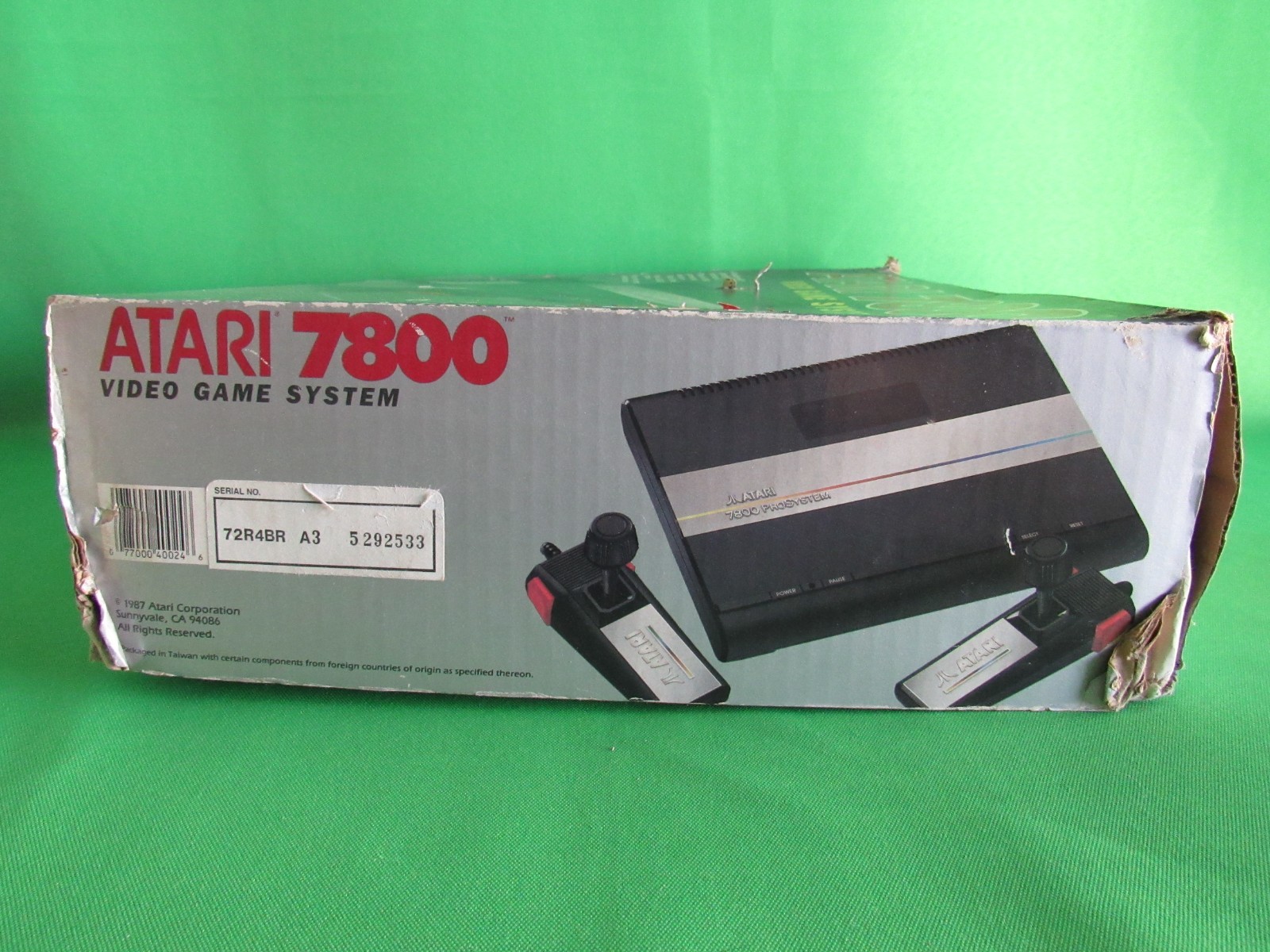 Atari 7800 Video System BOX ONLY – no console or games