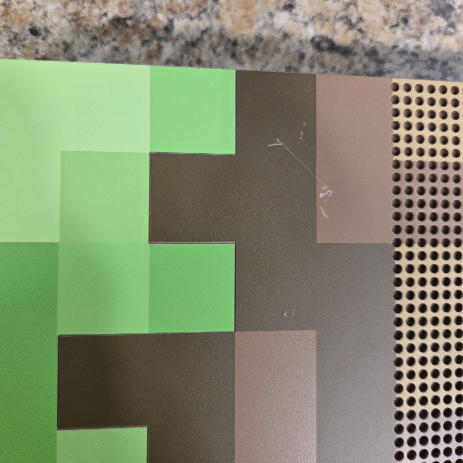 Microsoft Xbox One S Minecraft Limited Edition Bundle 1TB Green & Brown Console