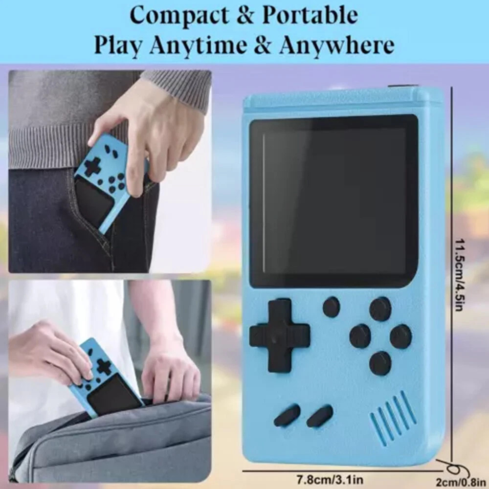 Mini Retro Video 500 Classic Games FC Game Console Player Handheld For Kid Adult