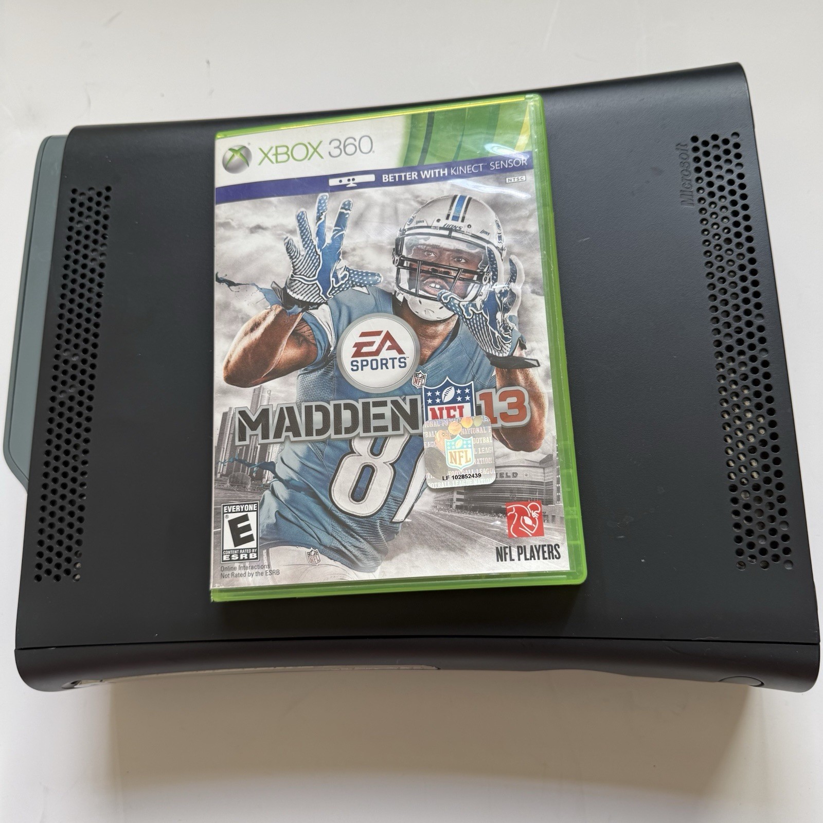 Xbox 360 Elite Black Console Falcon 14.2A HDMI Tested Bundle Madden 13 Cables