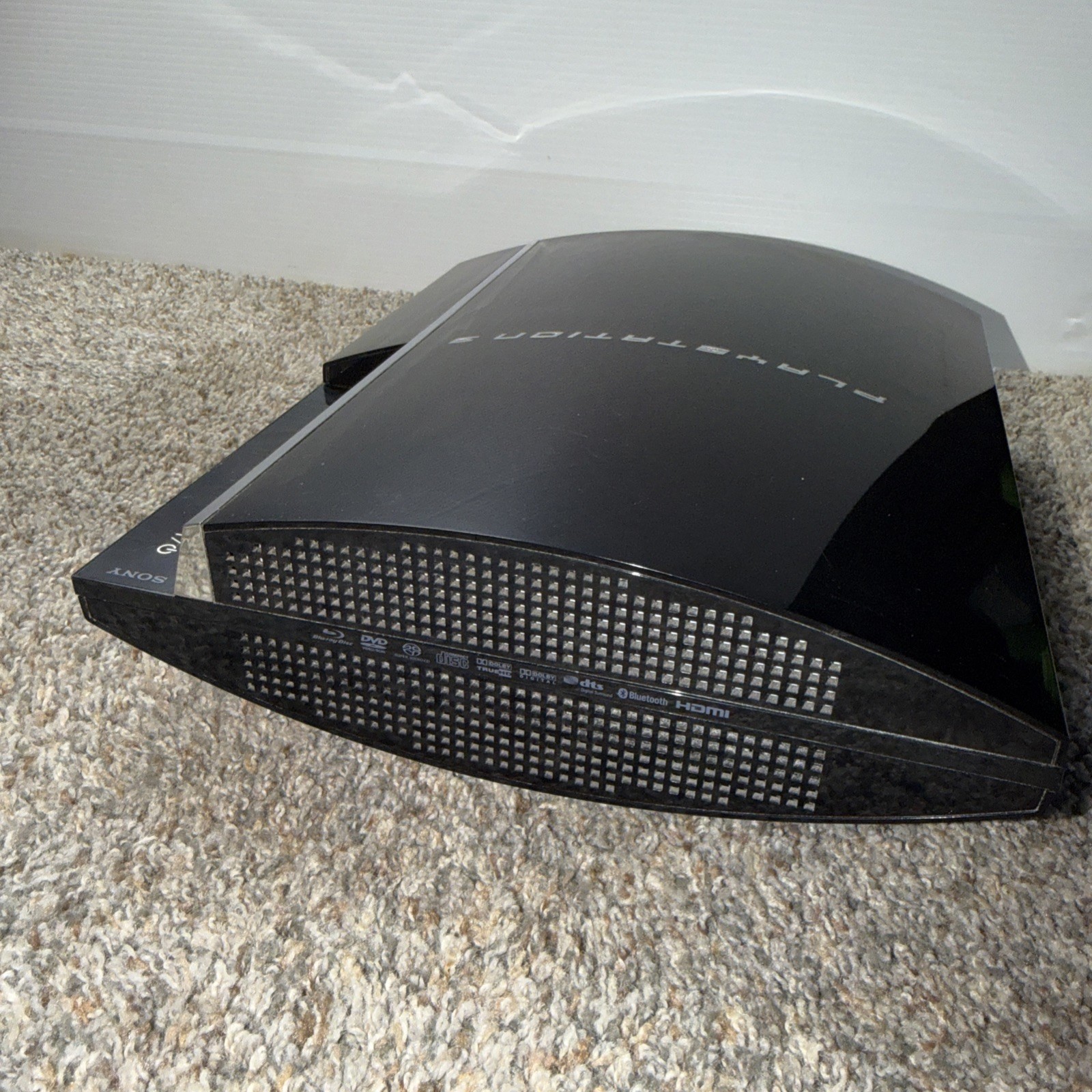 Sony PlayStation 3 PS3 CECHA01 Backwards Compatible Will Not Read Ps2 Silver Dis
