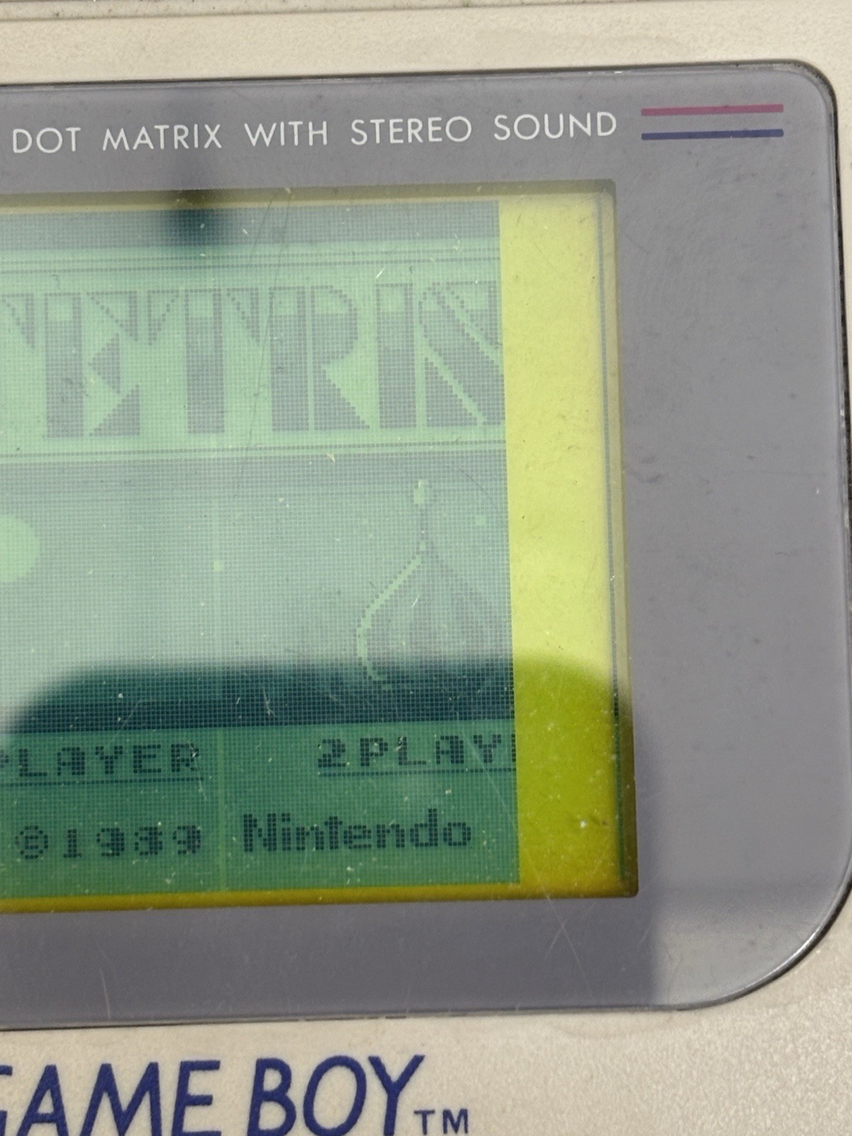 Nintendo Game Boy DMG-01 Console CIB 1989 Tetris Edition GAMEBOY -SEE DESC