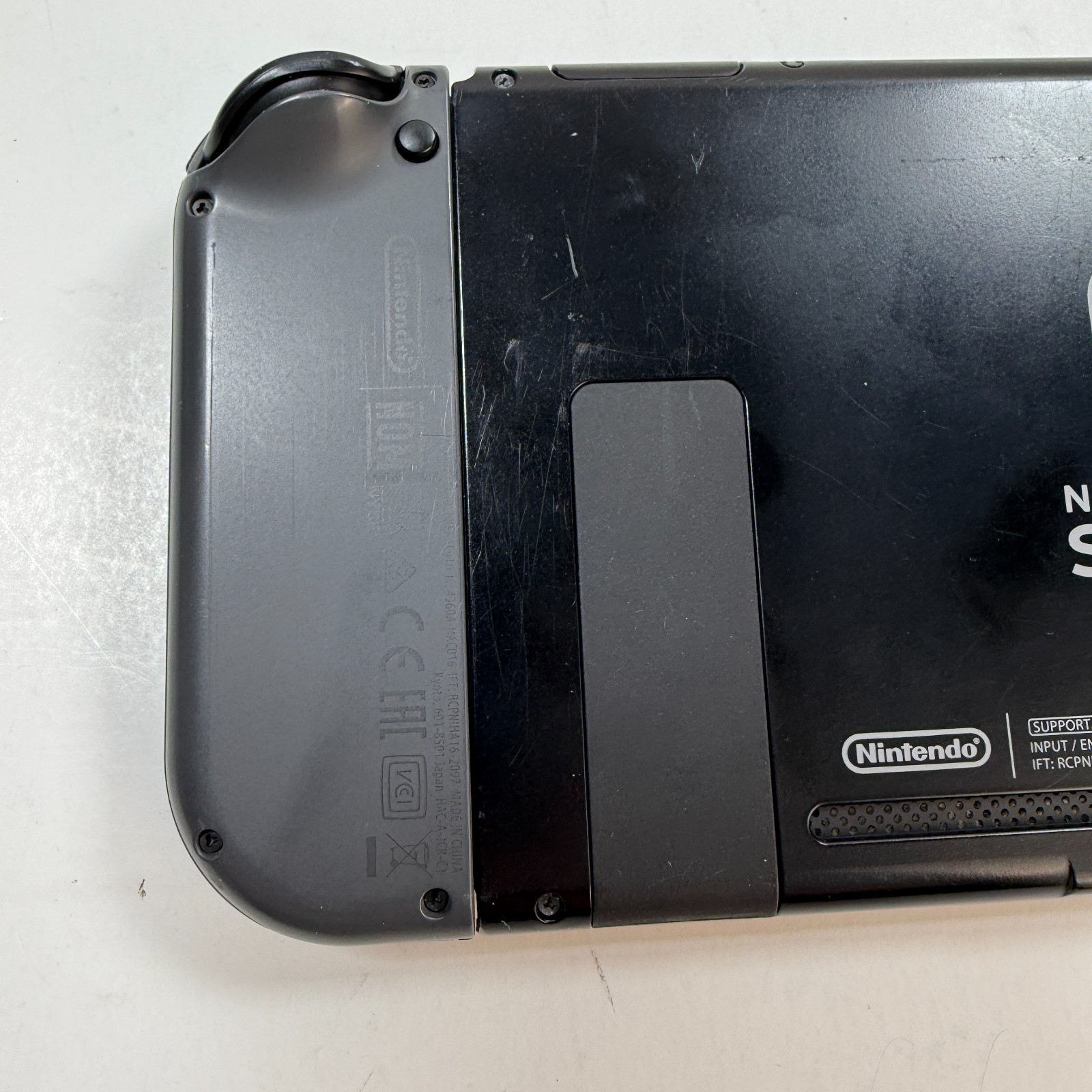 Nintendo Switch Console HAC-001(-01) Gray Black Joycons Charger Tested Working