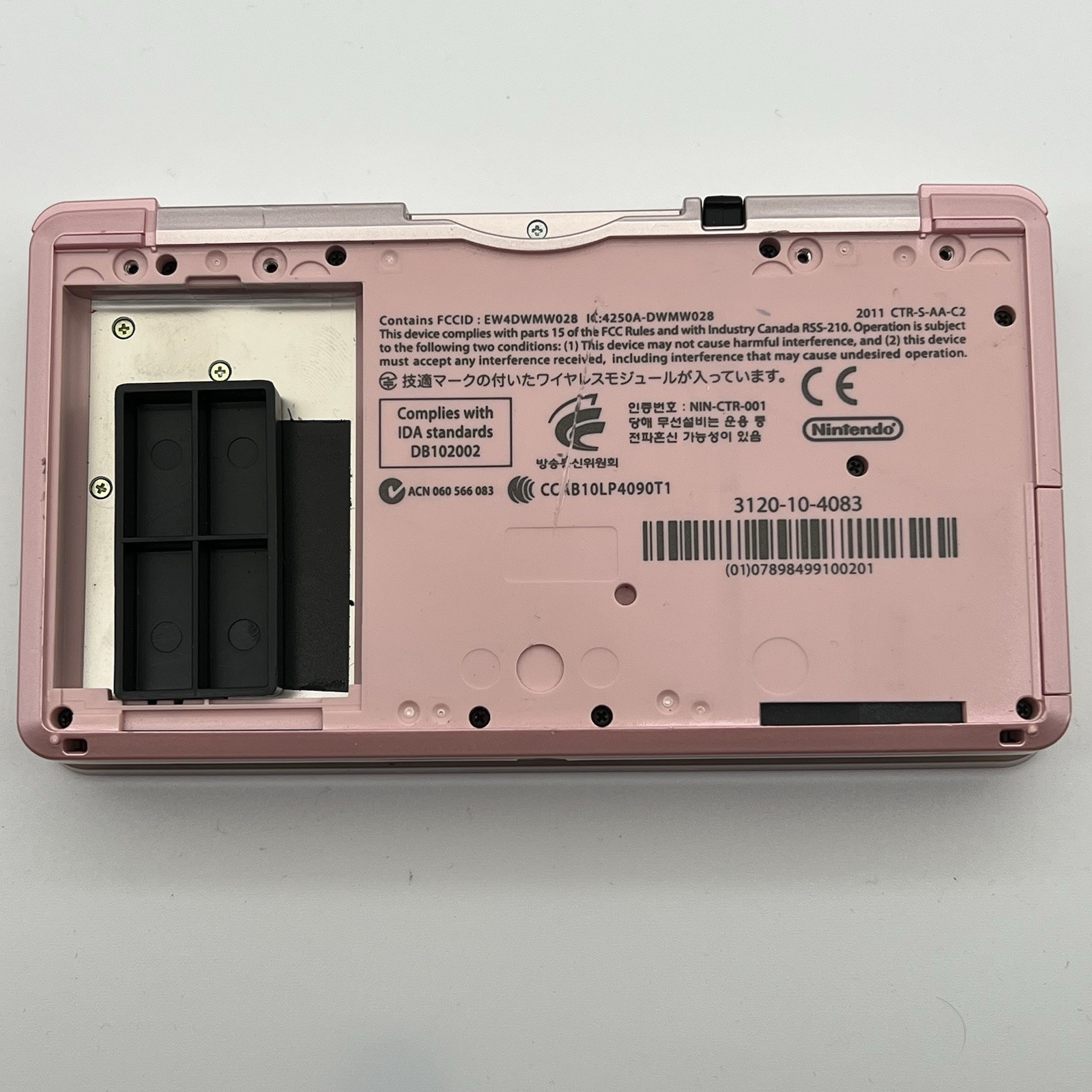 Nintendo 3DS Misty Pink Handheld Console – Prototype Display Model From 2011