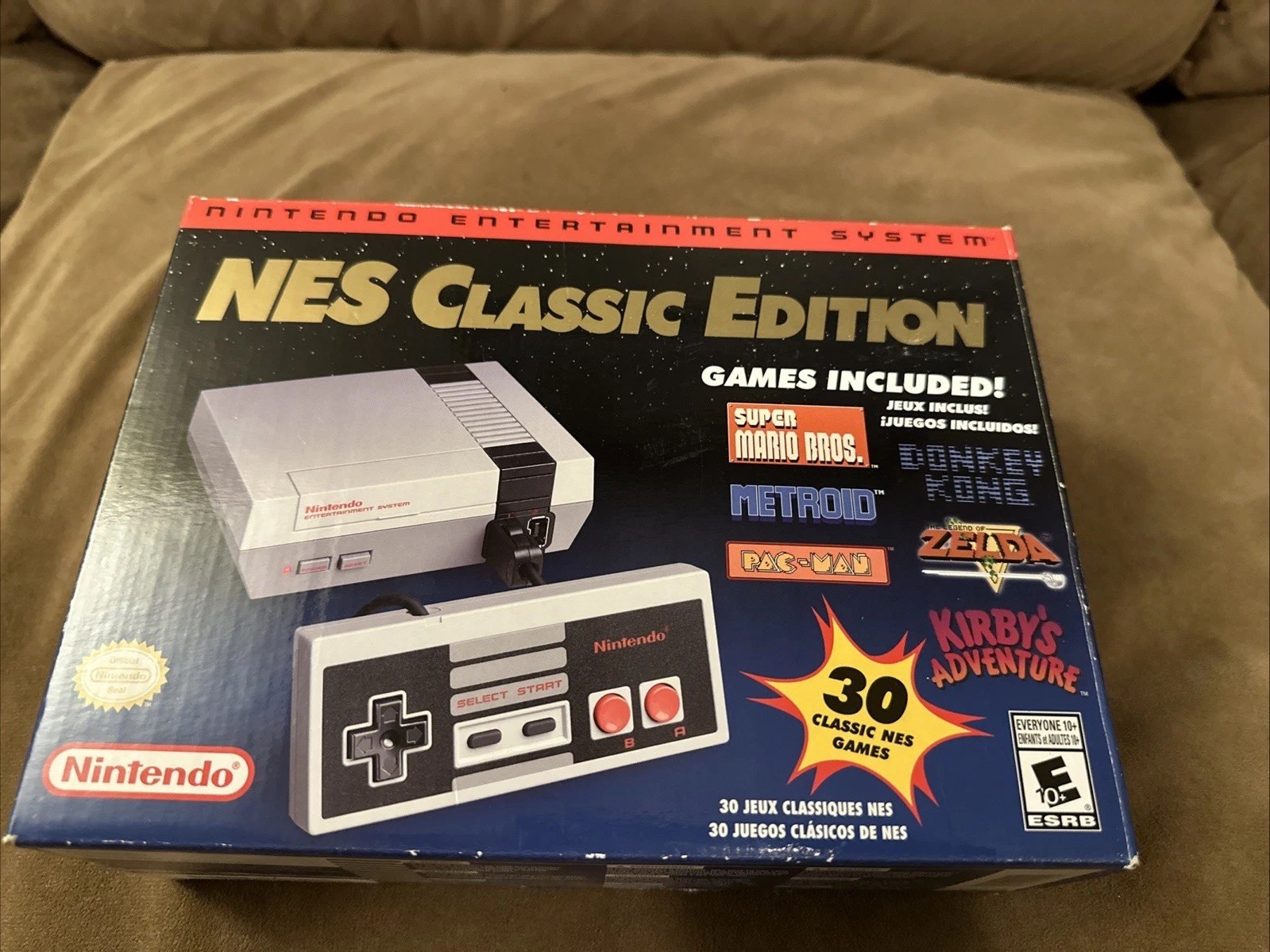 NES Classic Edition Console Complete With Box, Travel Case, Wireless Controller