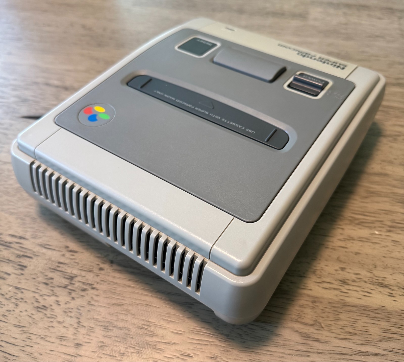 Super Famicom Console SHVC-001 – Polymer Recapped – Tested