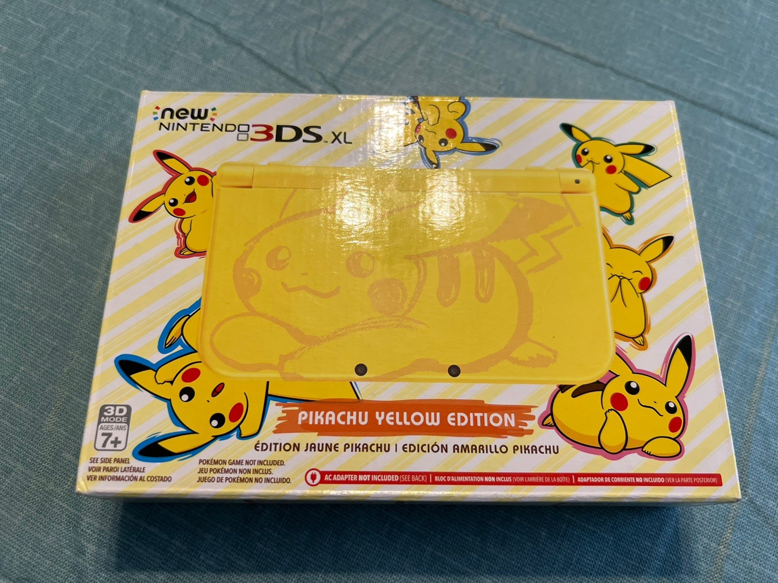 Nintendo New 3DS XL Pikachu Yellow Edition Handheld Console – Yellow