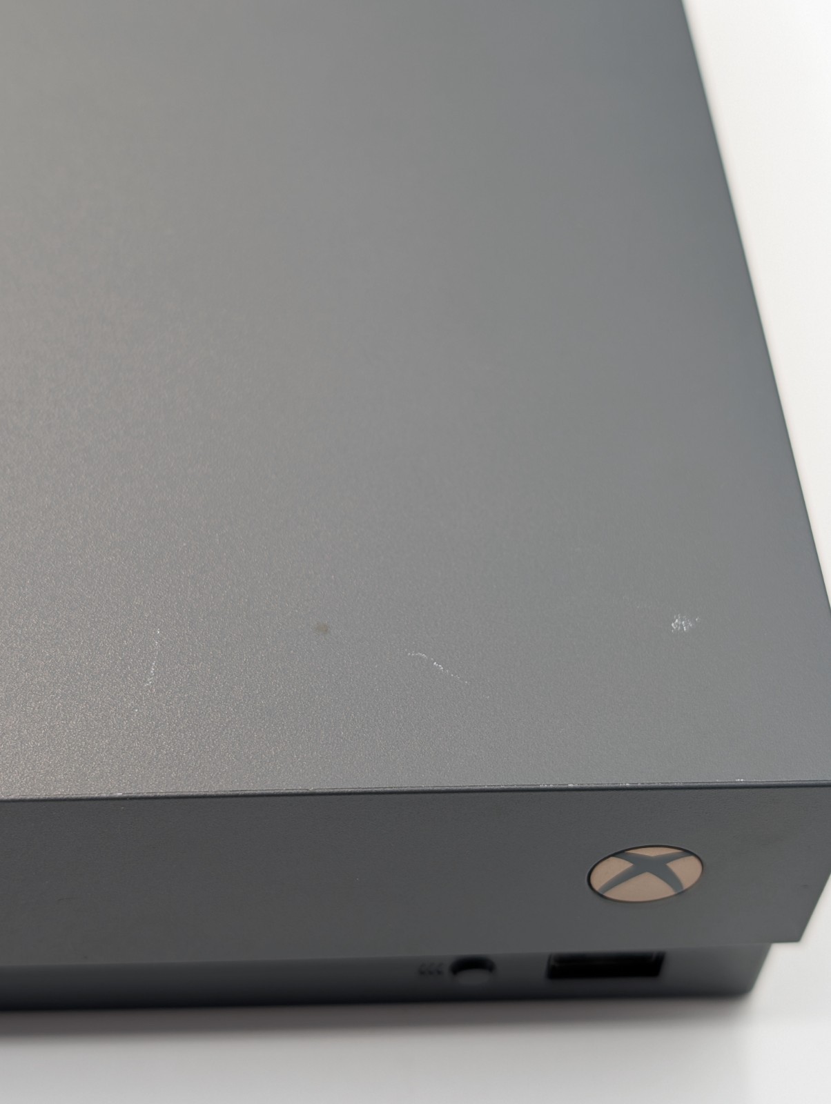 Microsoft Xbox One X 1TB Console Gold Rush Limited Edition Grey Matte Model 1787