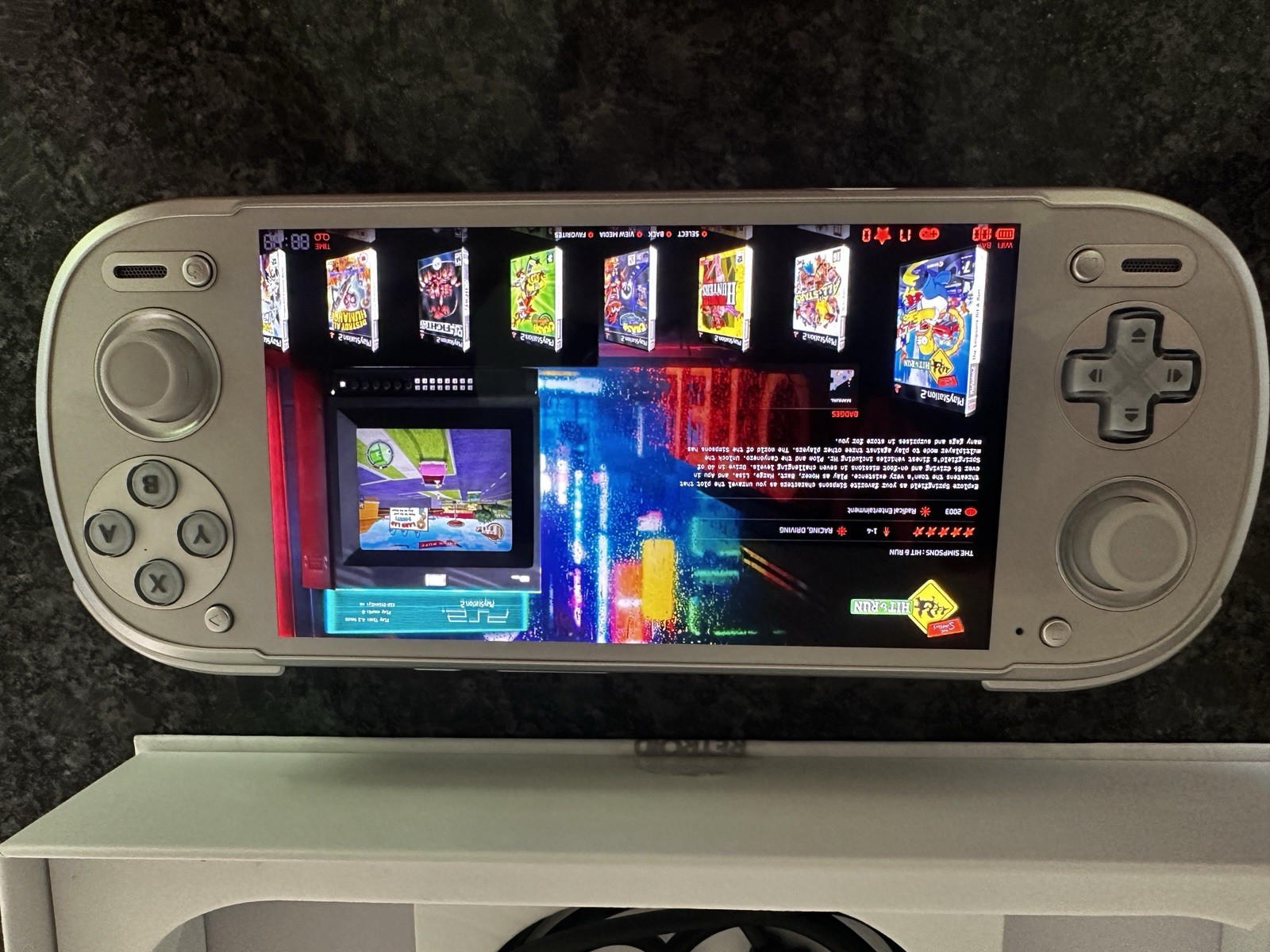 Retroid Pocket 6 – Silver (8GB RAM) Stick-Top Version PRE LOADED!!!!