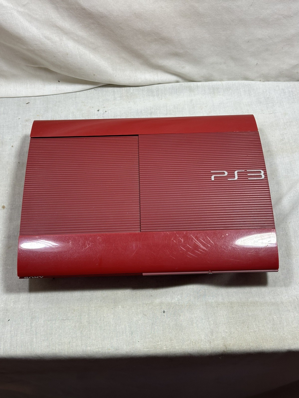 Sony PlayStation 3 PS3 Super Slim Red God of War Console System Bundle – Tested