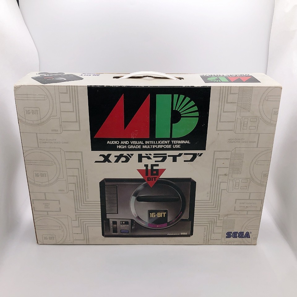 Sega Mega Drive Console HAA-2510 Box Megadrive NTSC-J Made in Japan Tested