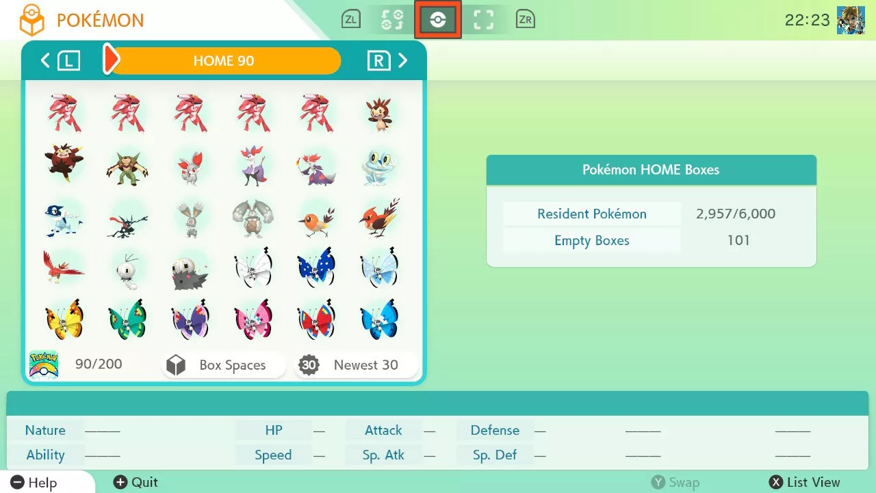 Low Levels Pokemon Home Full Living Dex All Forms Gen 1-7 960 Pokemon⚡