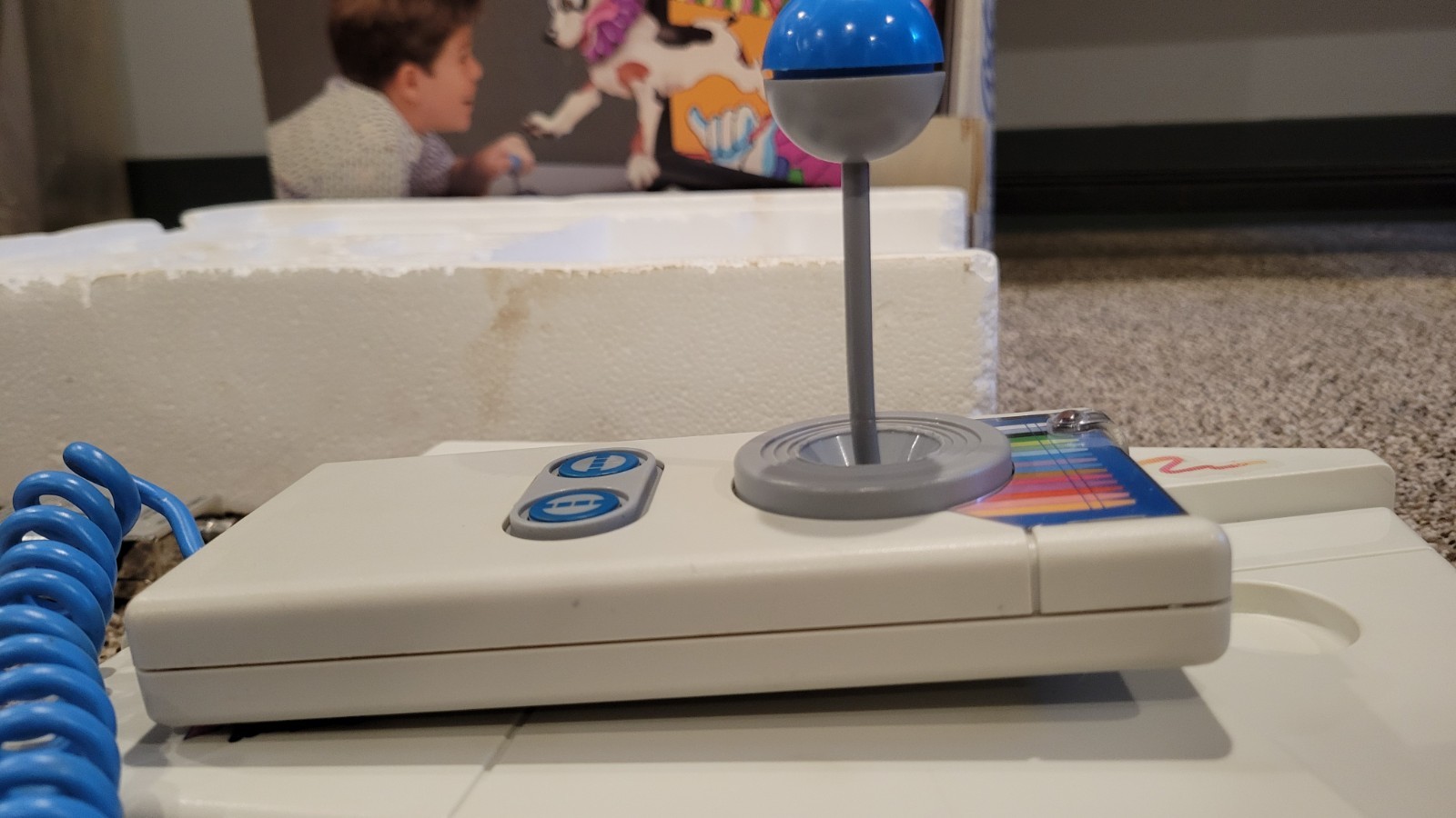 Vintage LJN Video Art Video Game Console Model 7141 CIB WORKS Complete In Box N1