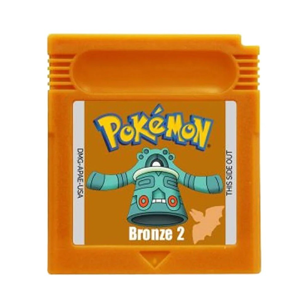 Pokemon Black White 3 Genesis GBC 16 Bit Game Cartridge for GB SP Console