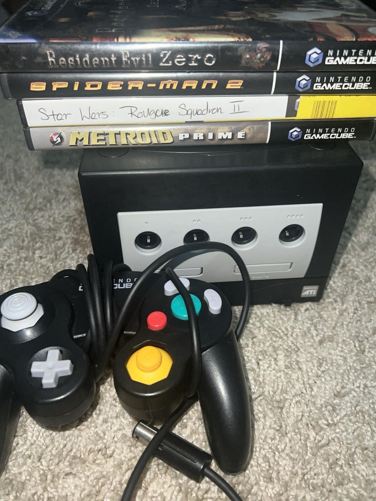 TESTED* RETRO NINTENDO Bundle with Accessories Controllers Games Etc See Pics