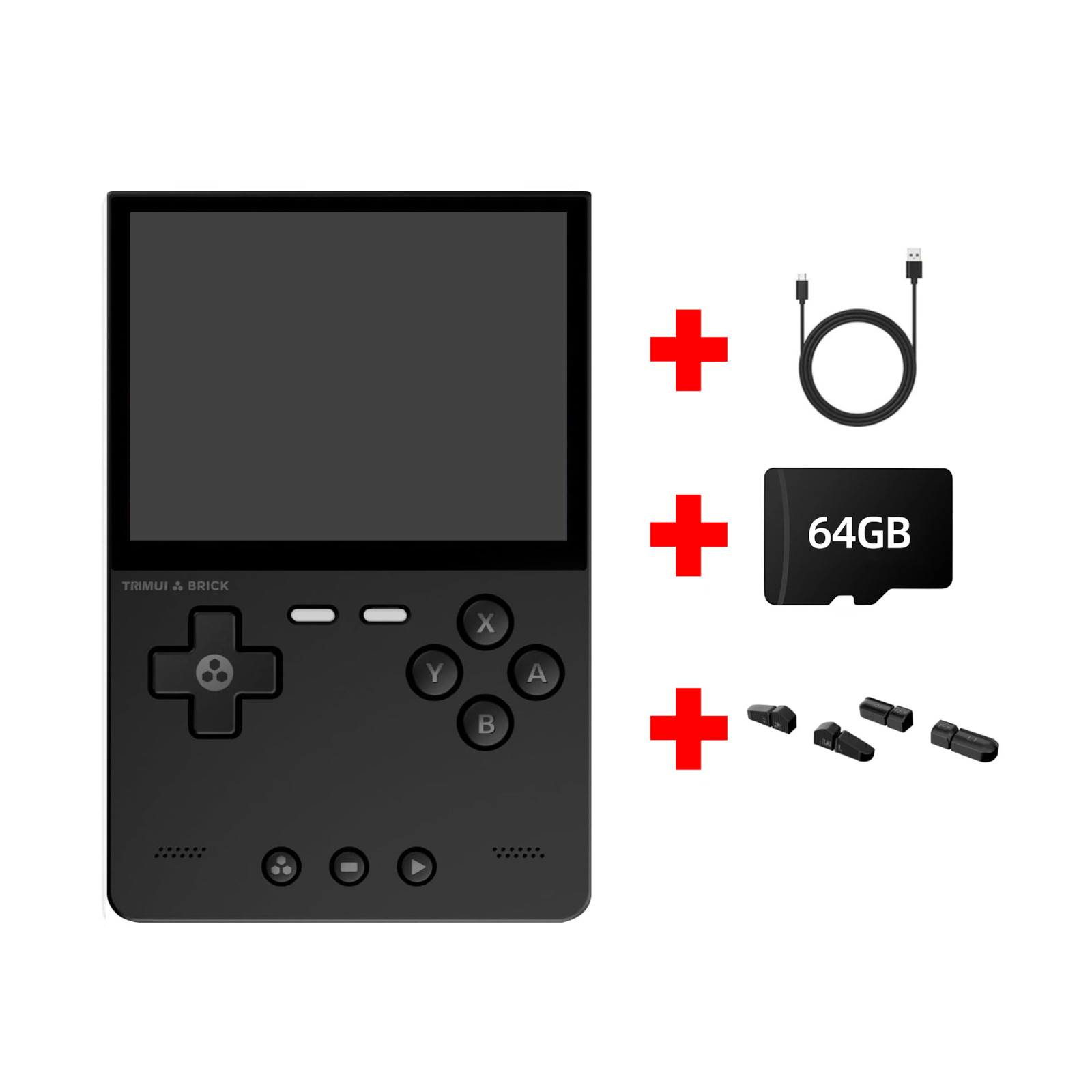 TrimUI Brick Open Source Handheld Game Console with 64GB – US Seller