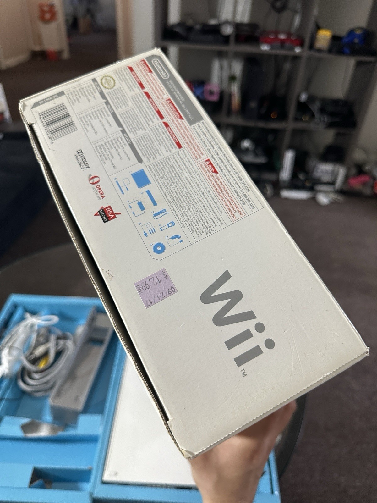 Nintendo Wii Console Complete in Box – Controller Nunchuck Power Chords Tested