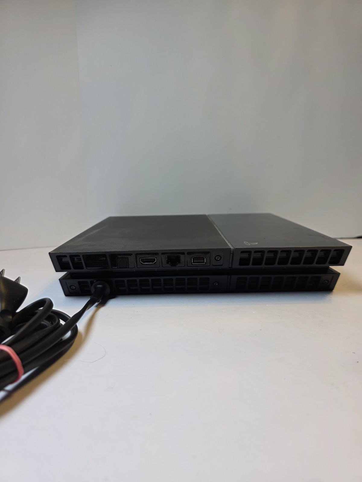 Sony Playstation 4 500GB Black Console PS4 W/ Power Cord Tested Working