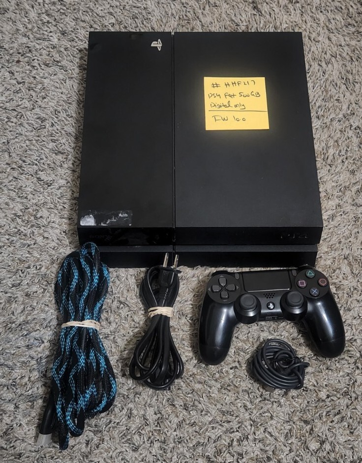 Ps4 500GB Fat Digital Only Fw 10.0 Same Day Ship Read Desc