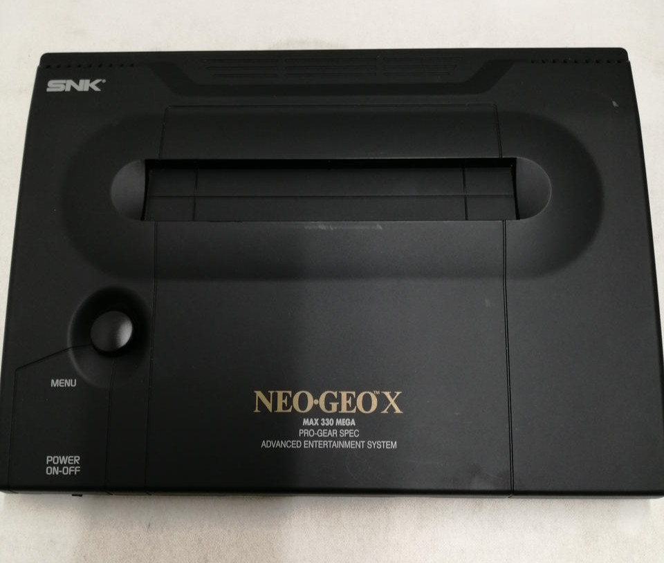 SNK NEO GEO X GOLD ENTERTAINMENT SYSTEM Japan Tommo – Cables Not Included
