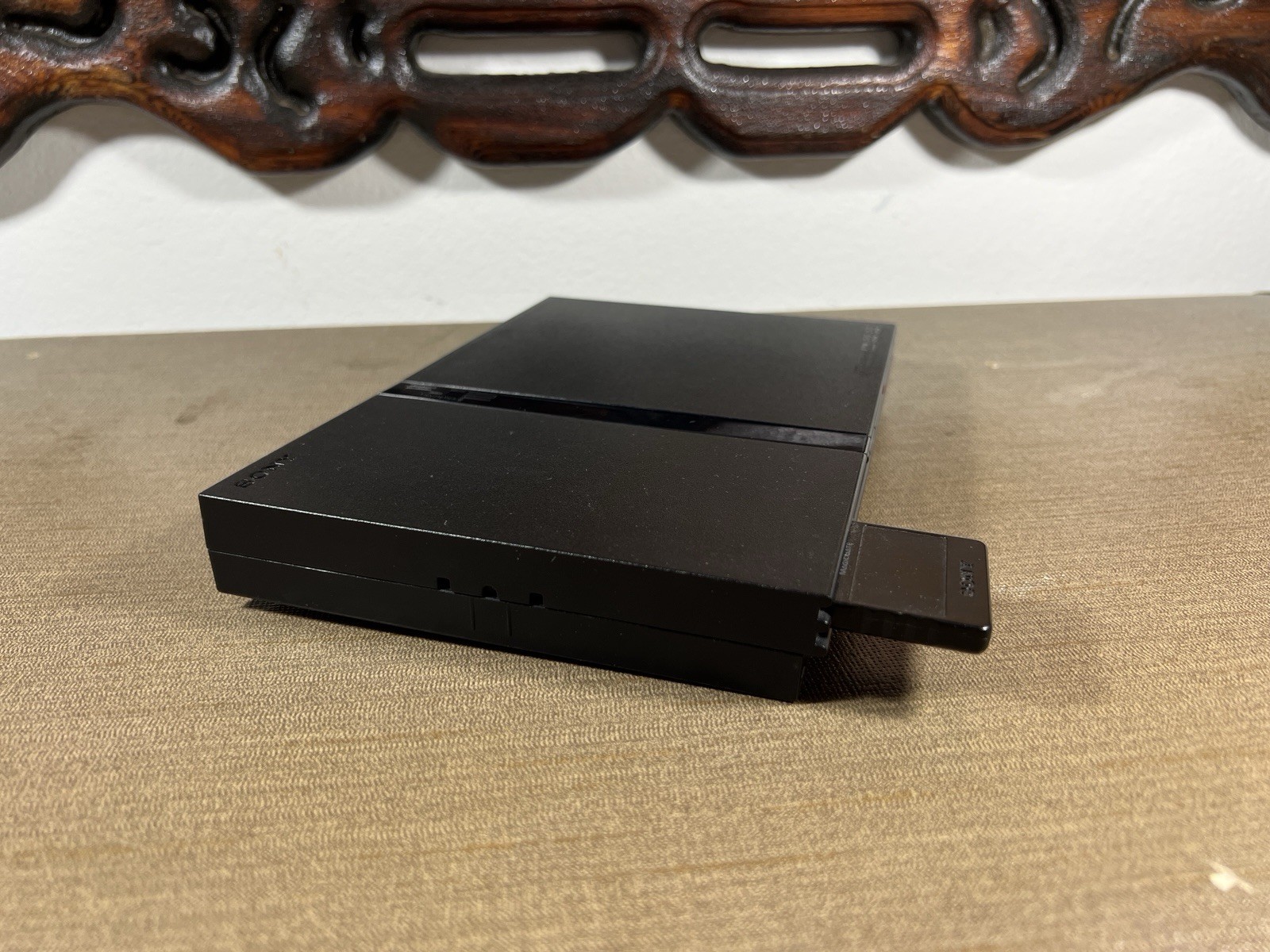 Sony PlayStation 2 Slim SCPH-75001 Console PS2 w/ Two Controllers – TESTED WORKS