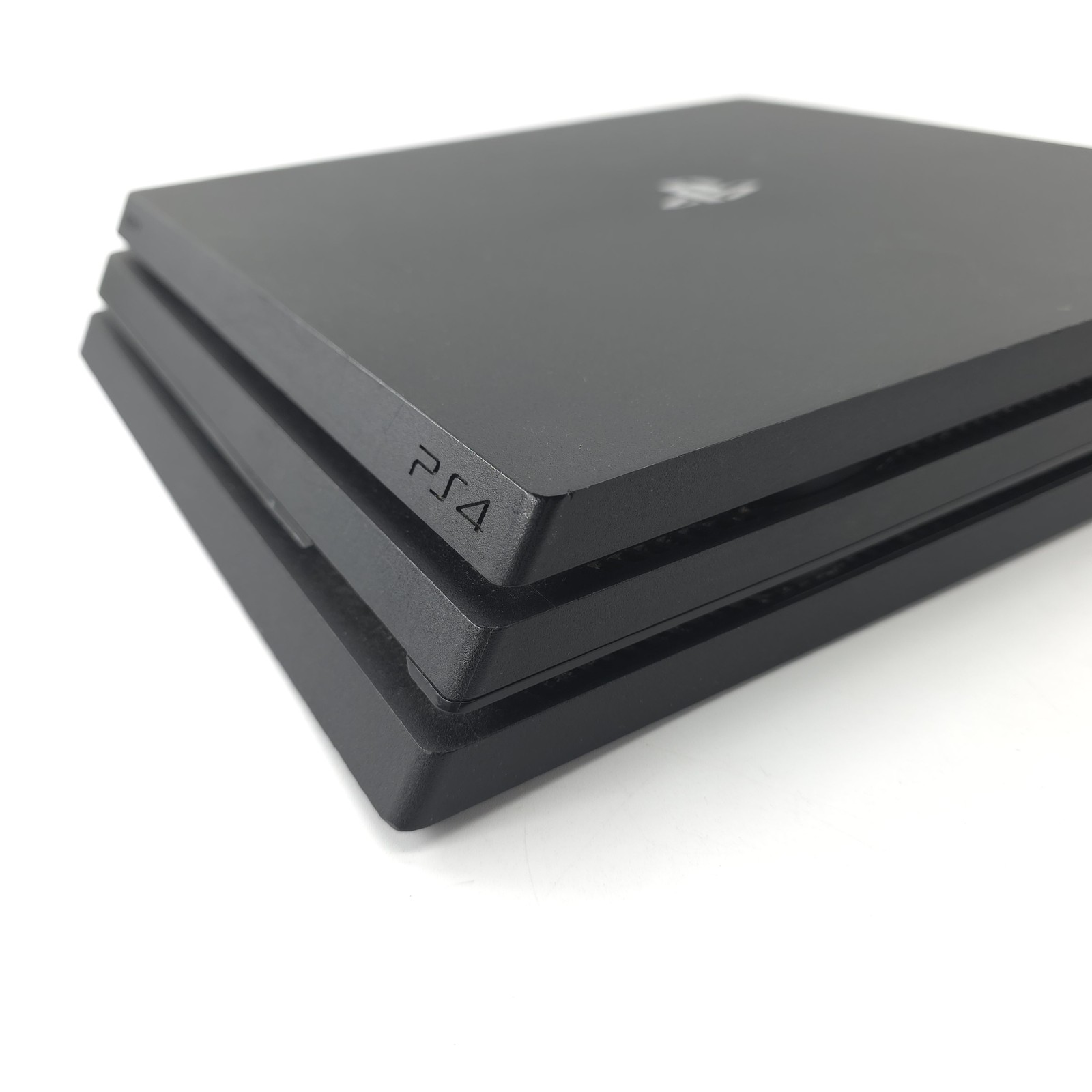 Sony PlayStation 4 Pro 1TB Console – Black w/ Aftermarket Red Controller, Good