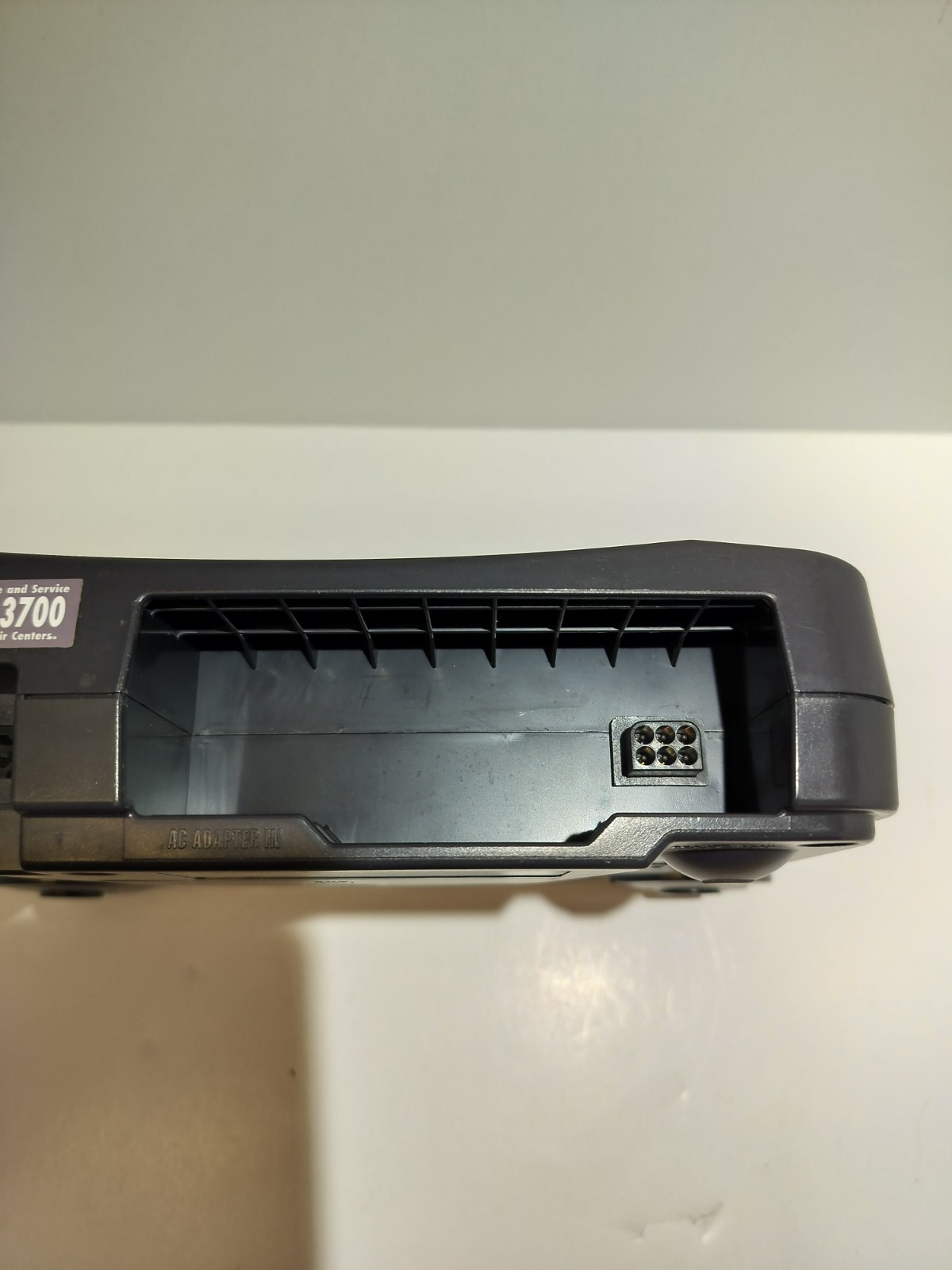 Nintendo 64 w expansion pk Charcoal Gray tested see vid/description for details