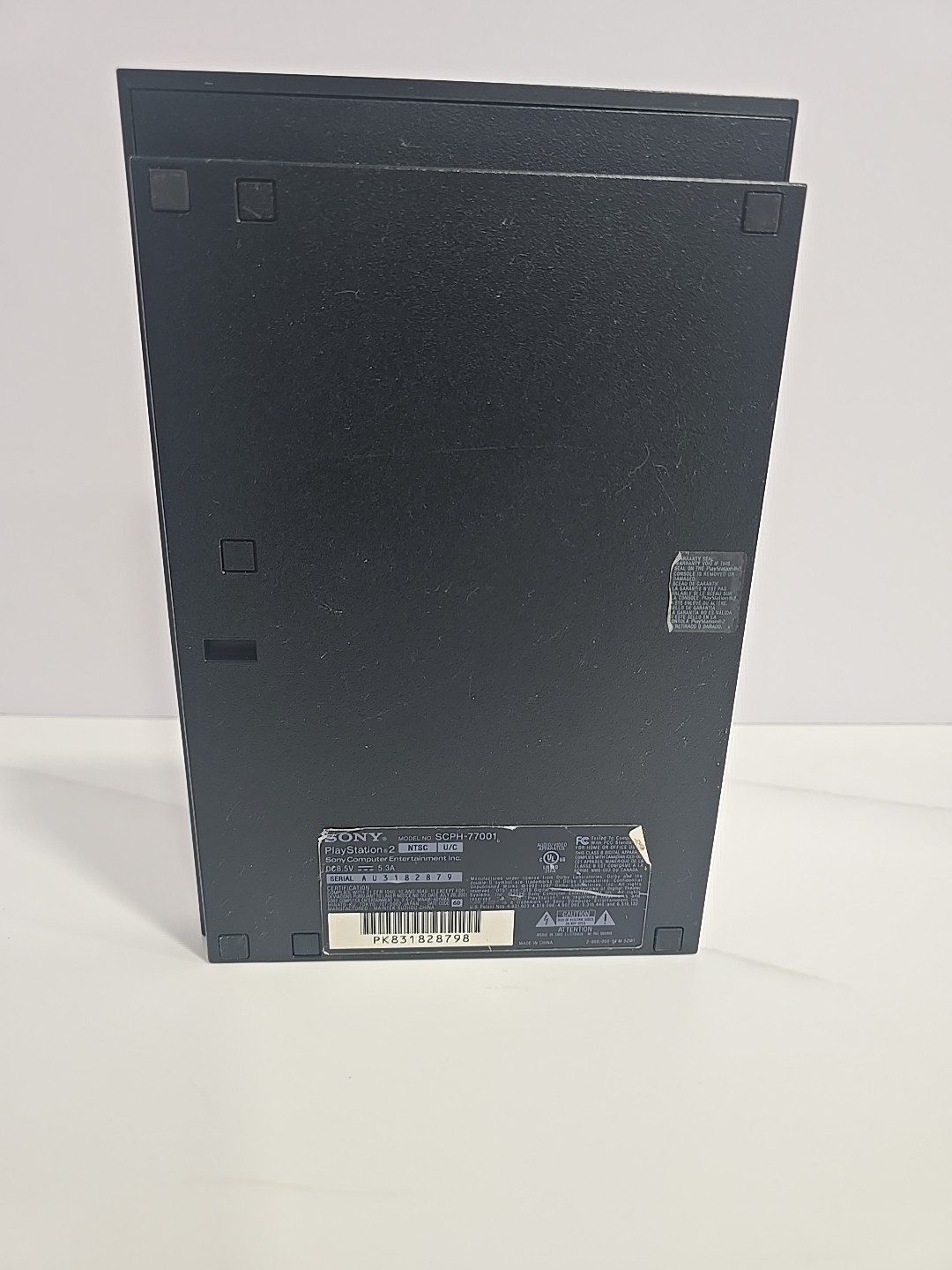 PS2 Slim Black Playstation 2 Console SCPH-77001 Grand Theft Auto III Bundle VGC