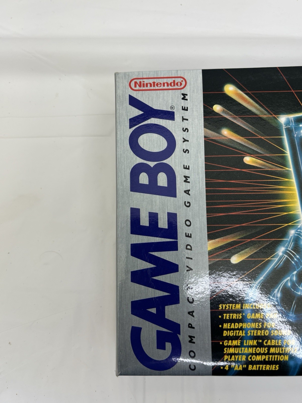 Nintendo Game Boy DMG-01 Console CIB 1989 Tetris Edition GAMEBOY -SEE DESC