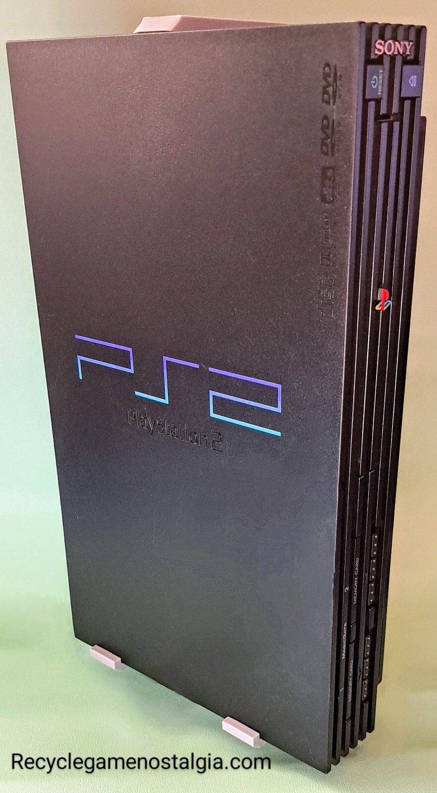 Sony PlayStation 2 PS2 Fat Phat Stealth Wall Mount BLACK *Made in the USA*