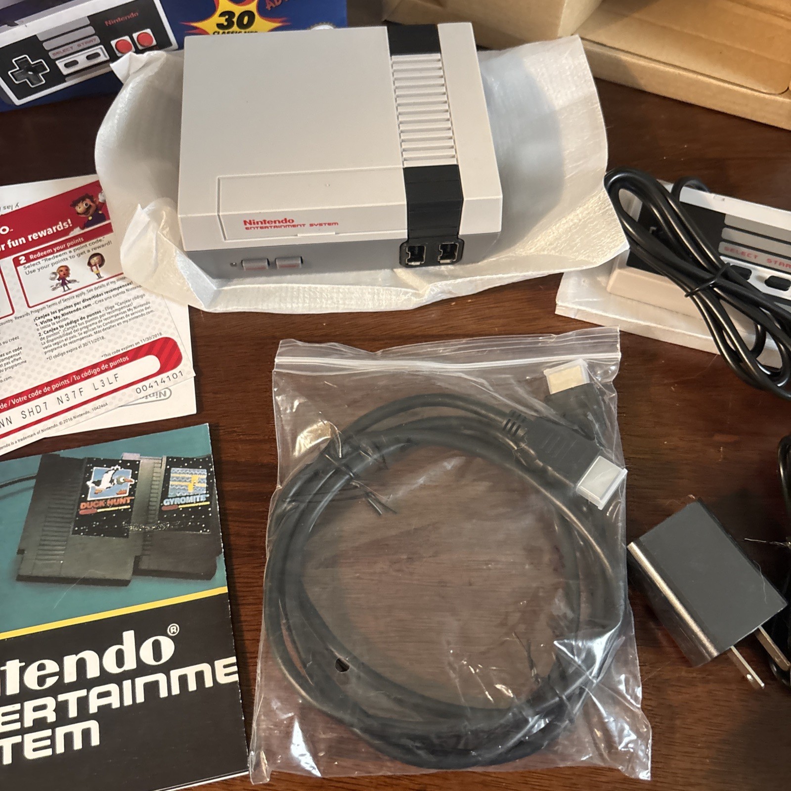 Nintendo Entertainment System 512MB NES Classic Edition Console – White/Gray Cib