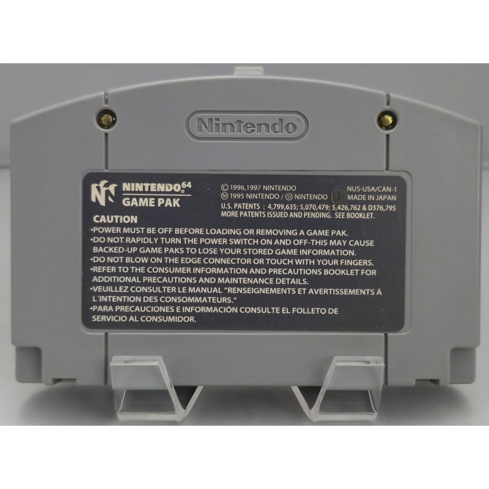 Nintendo 64 Console Bundle – N64 – Mario 64 – 2 Controllers – 4MB Expansion Pak