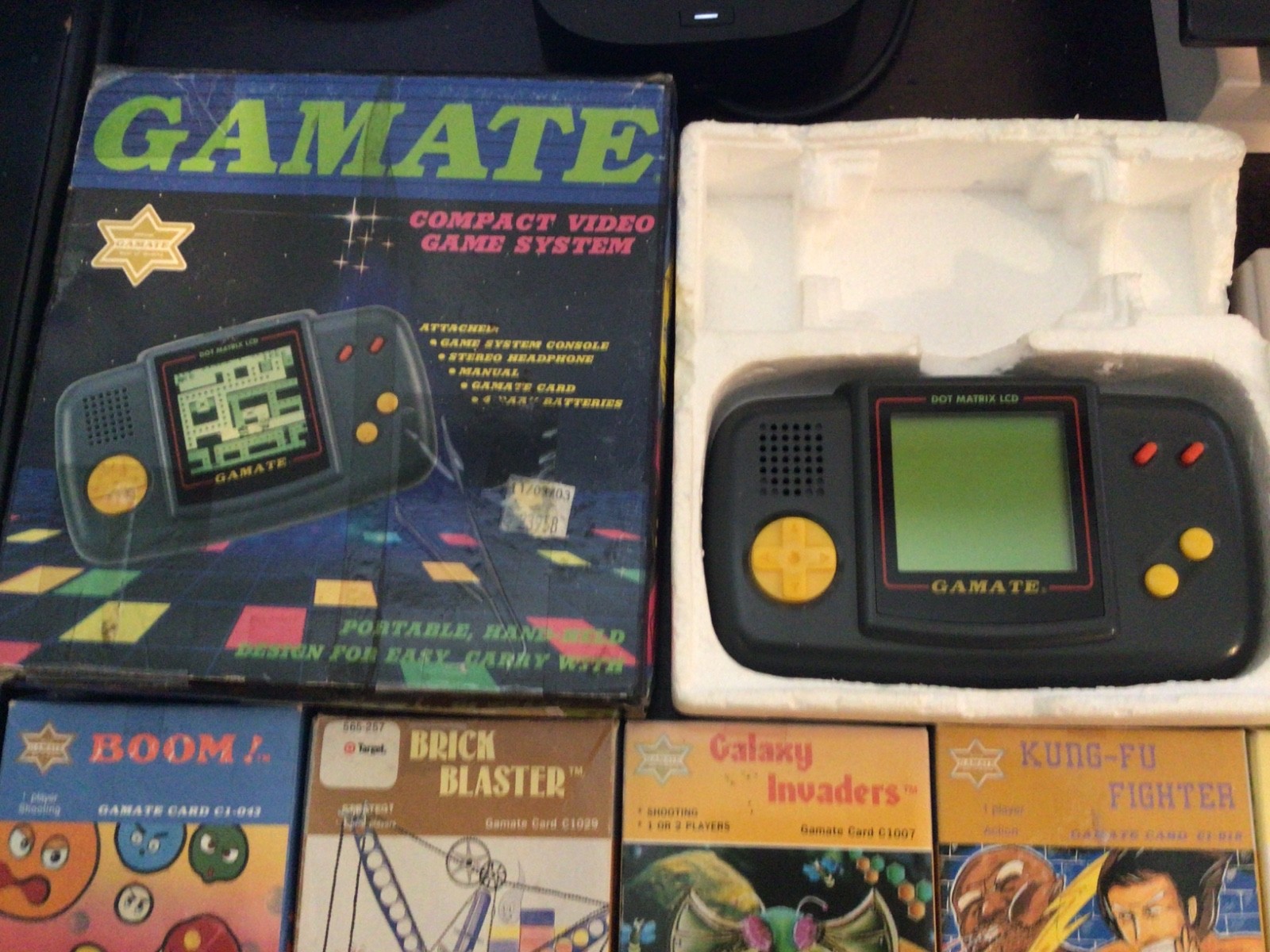 Alston Bit Corp Gamate System Rare USA Release CIB 13 Games & 4in1 Super Brick