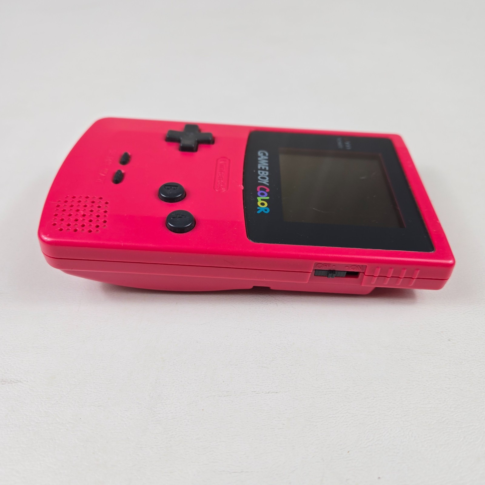 Nintendo Game Boy Color Handheld Game Console Berry Pink CGB-001 Tested Original
