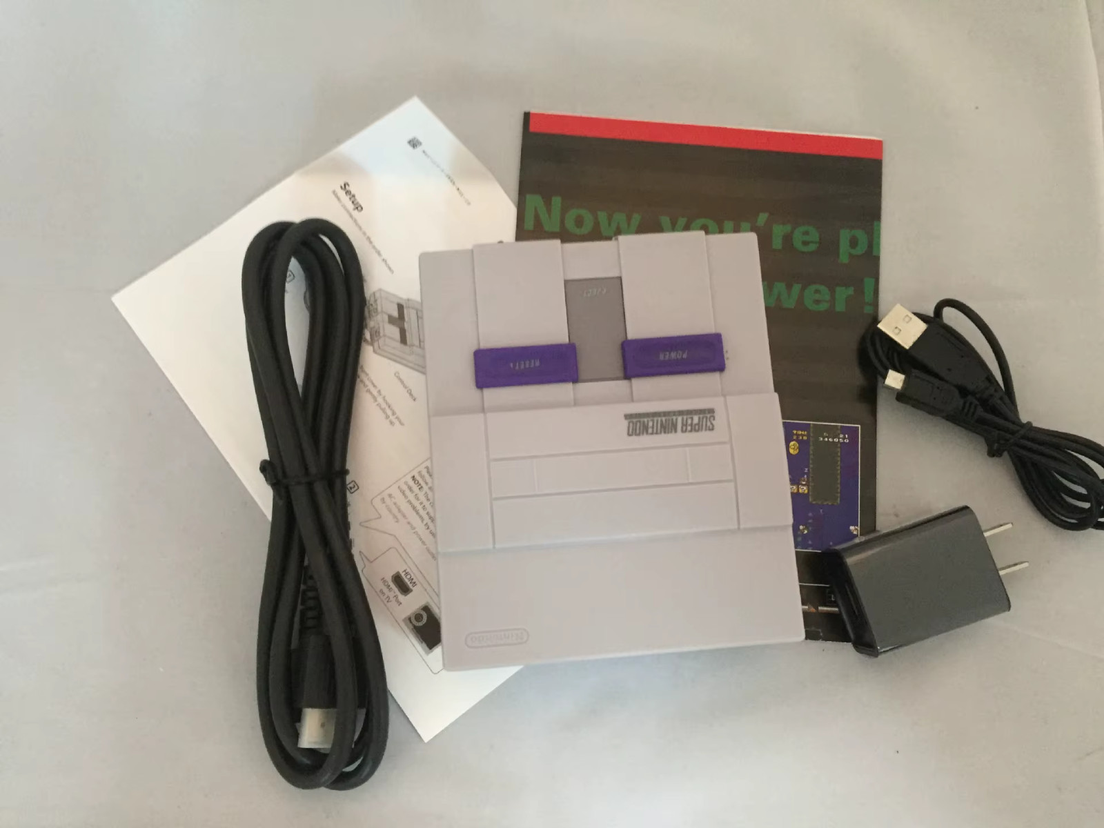 Super Nintendo Entertainment System SNES Classic Mini Edition NEW in box