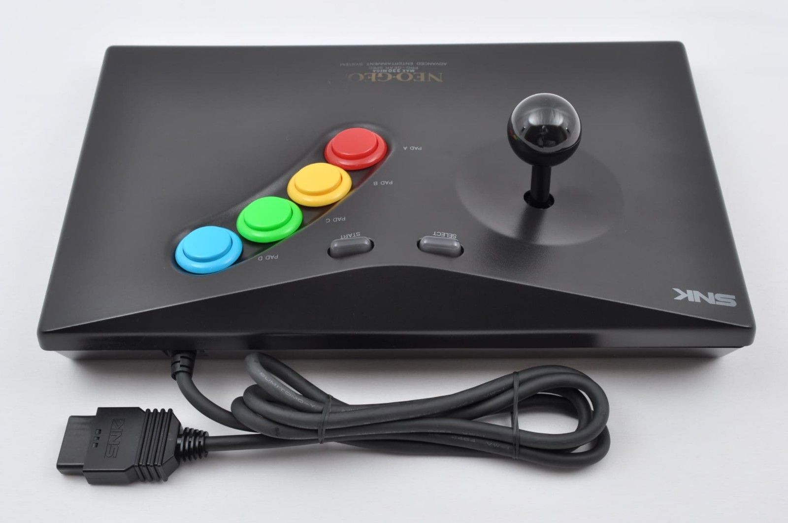 NEO GEO AES AES3-5 Stereo Mod, Full Recap, BIOS Socketed, RGB Bypass, YPbPr out