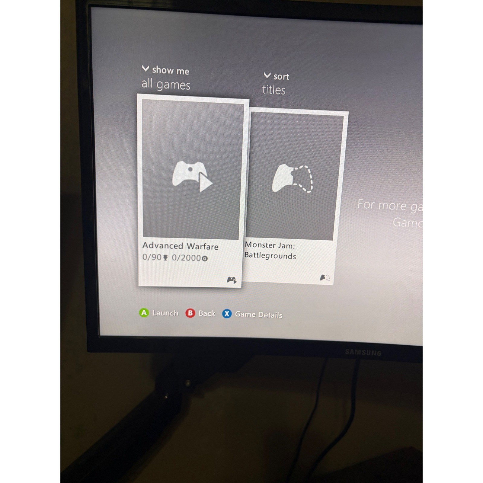 Xbox 360 S Slim Model 1439 Matte Black Console 250GB HDD w/ Controller
