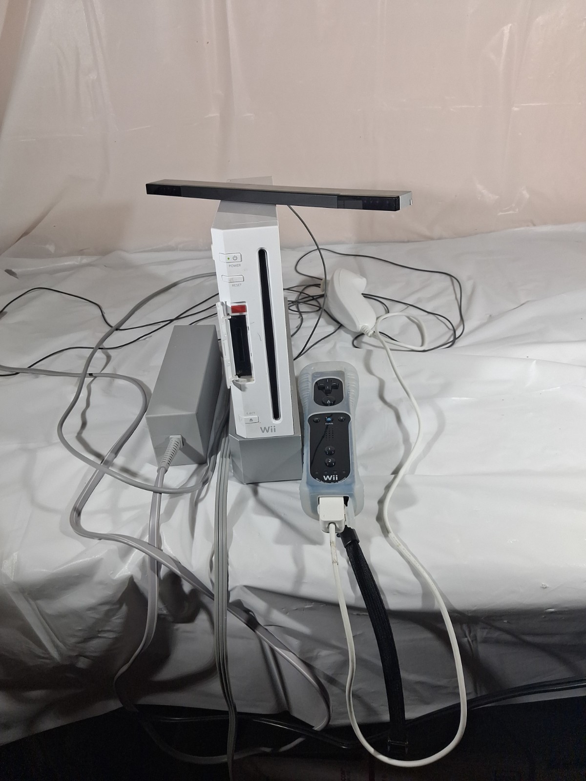 Nintendo Wii RVL-001 Console With Wii Board Included No Game Tv Not Included