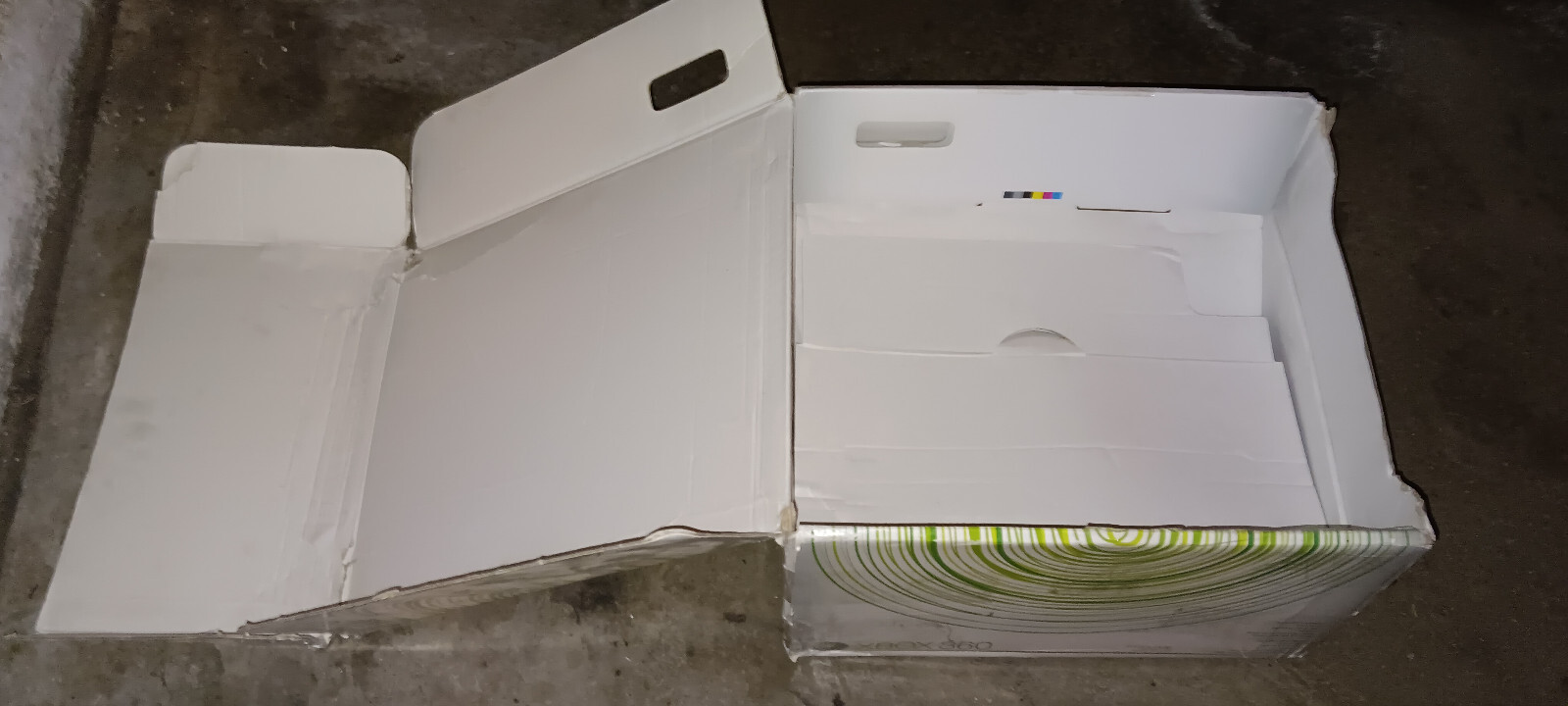 Xbox 360 Core Console White Bundle Microsoft- In Box, Disk Drive Issue, Tested