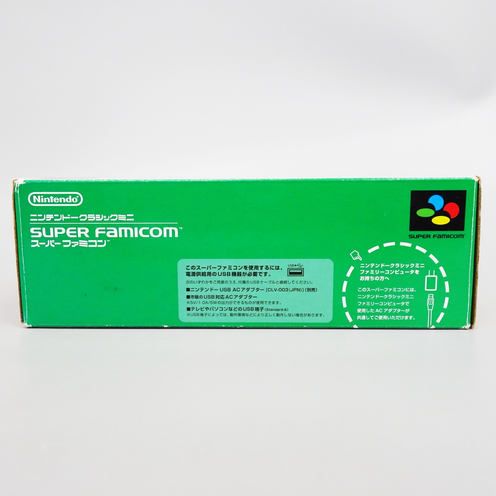Nintendo Classic Mini Super Famicom Gray console SNES SFC Used Tested Boxed Used
